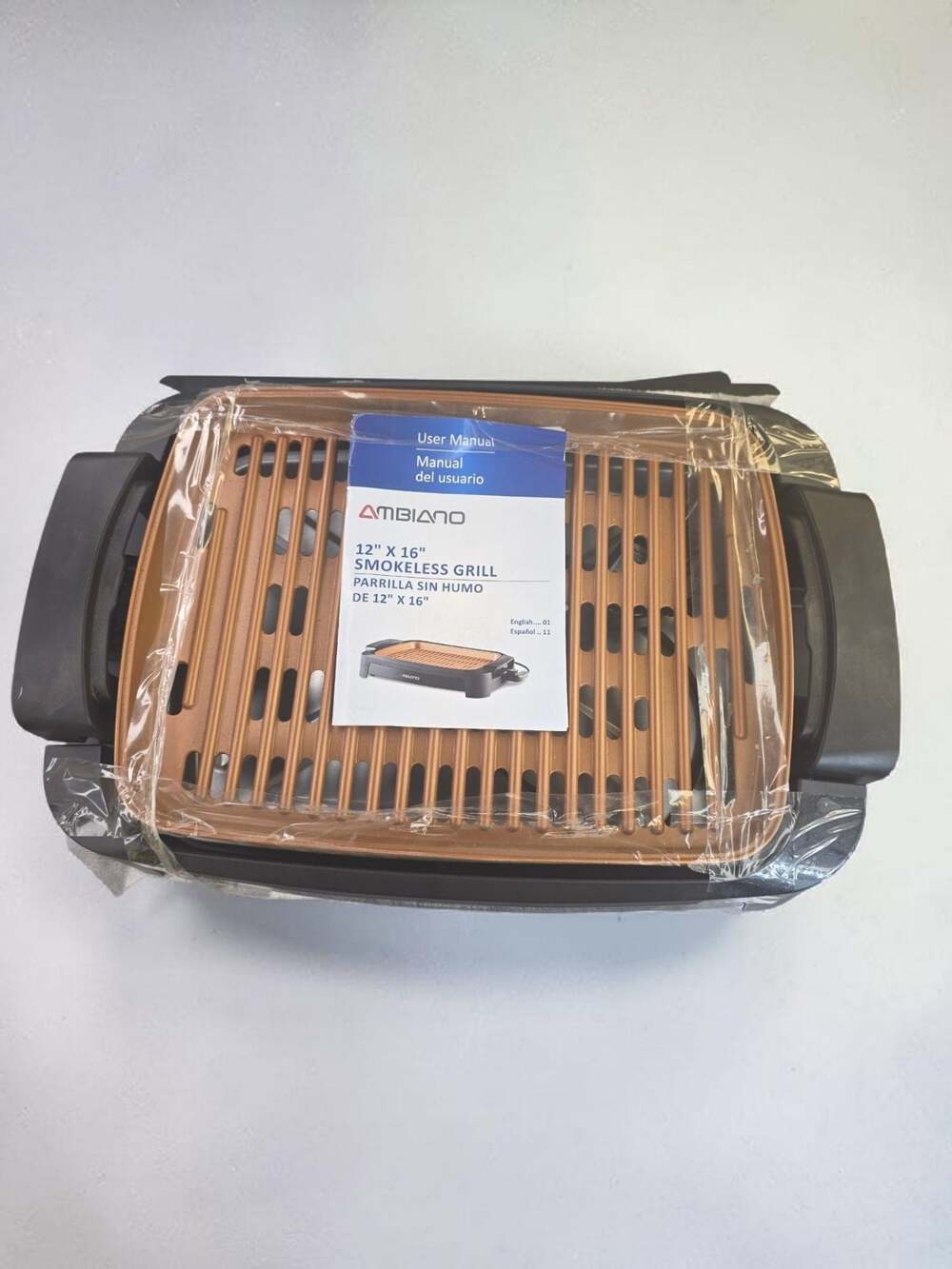 Ambiano 12" x 16" Smokeless Grill